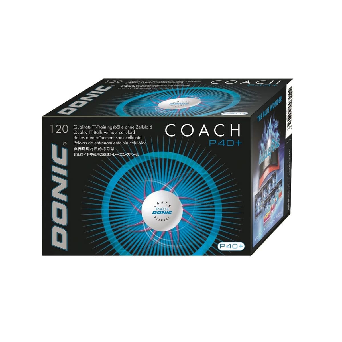 Donic Table Tennis Balls P40 120 Pcs The Racquet Shop