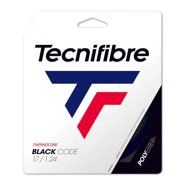 Tecnifibre Set Black Code Black, Tennis Strings Tecnifibre