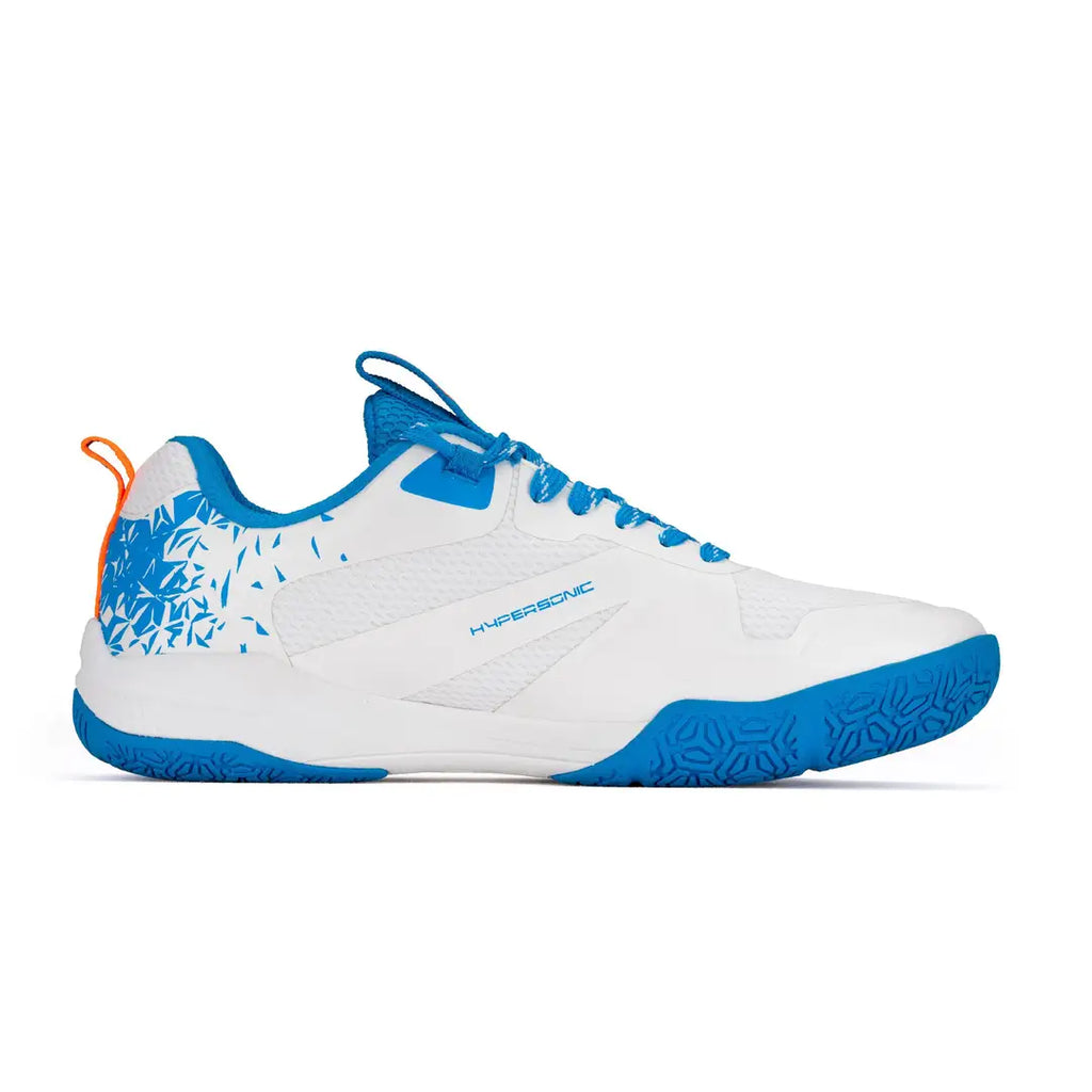 Li-Ning Hypersonic Badminton Shoes - White/Blue-The Racquet Shop-Shop Online in UAE, Saudi Arabia, Kuwait, Oman, Bahrain and Qatar