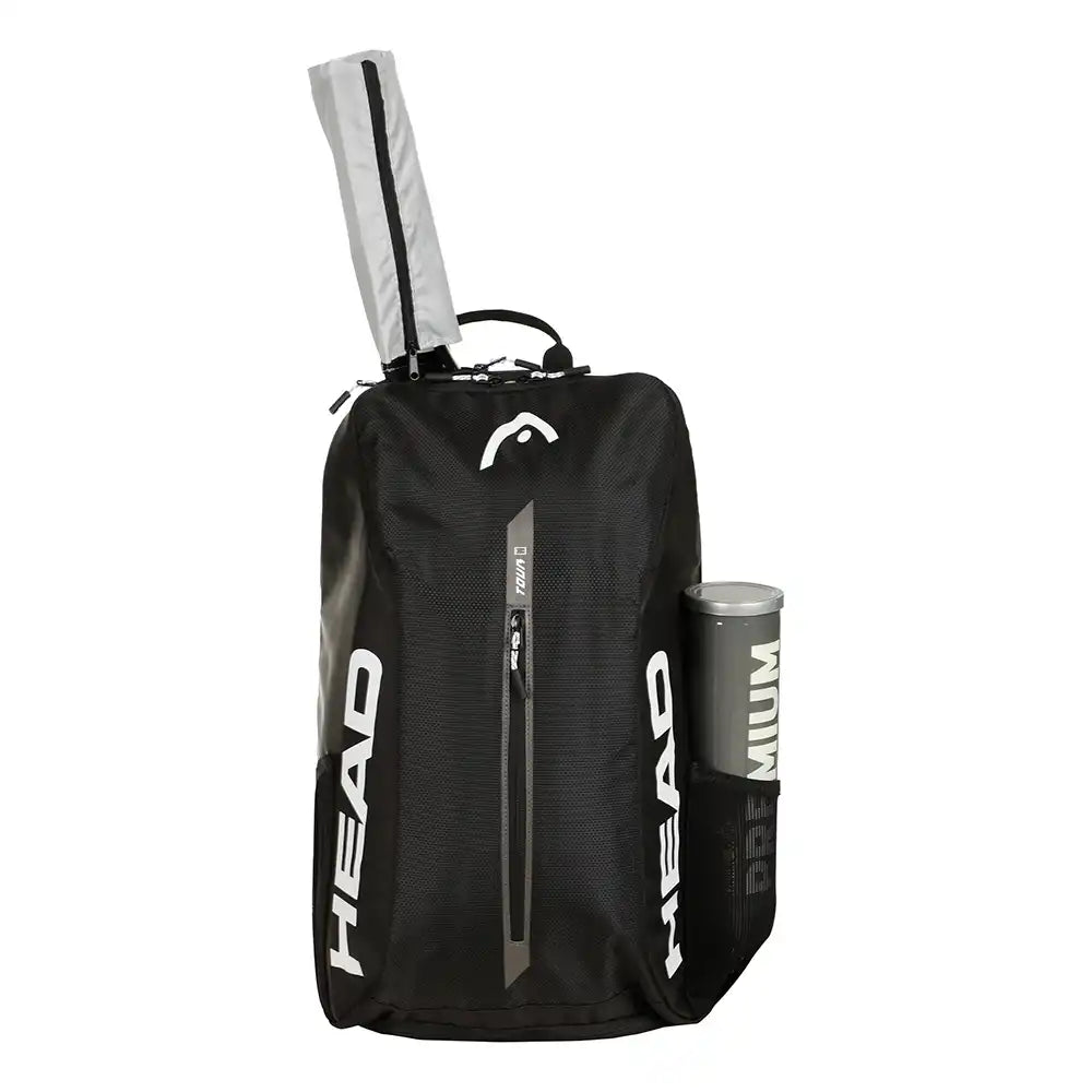 Head Tour Tennis Backpack 25L - Black-The Racquet Shop-Shop Online in UAE, Saudi Arabia, Kuwait, Oman, Bahrain and Qatar