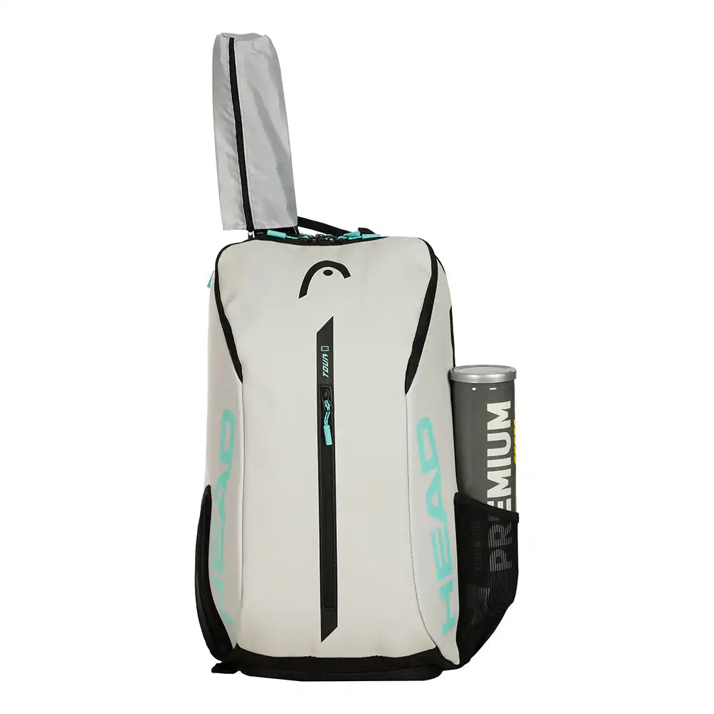 Head Tour Tennis Backpack 25L - Grey-The Racquet Shop-Shop Online in UAE, Saudi Arabia, Kuwait, Oman, Bahrain and Qatar