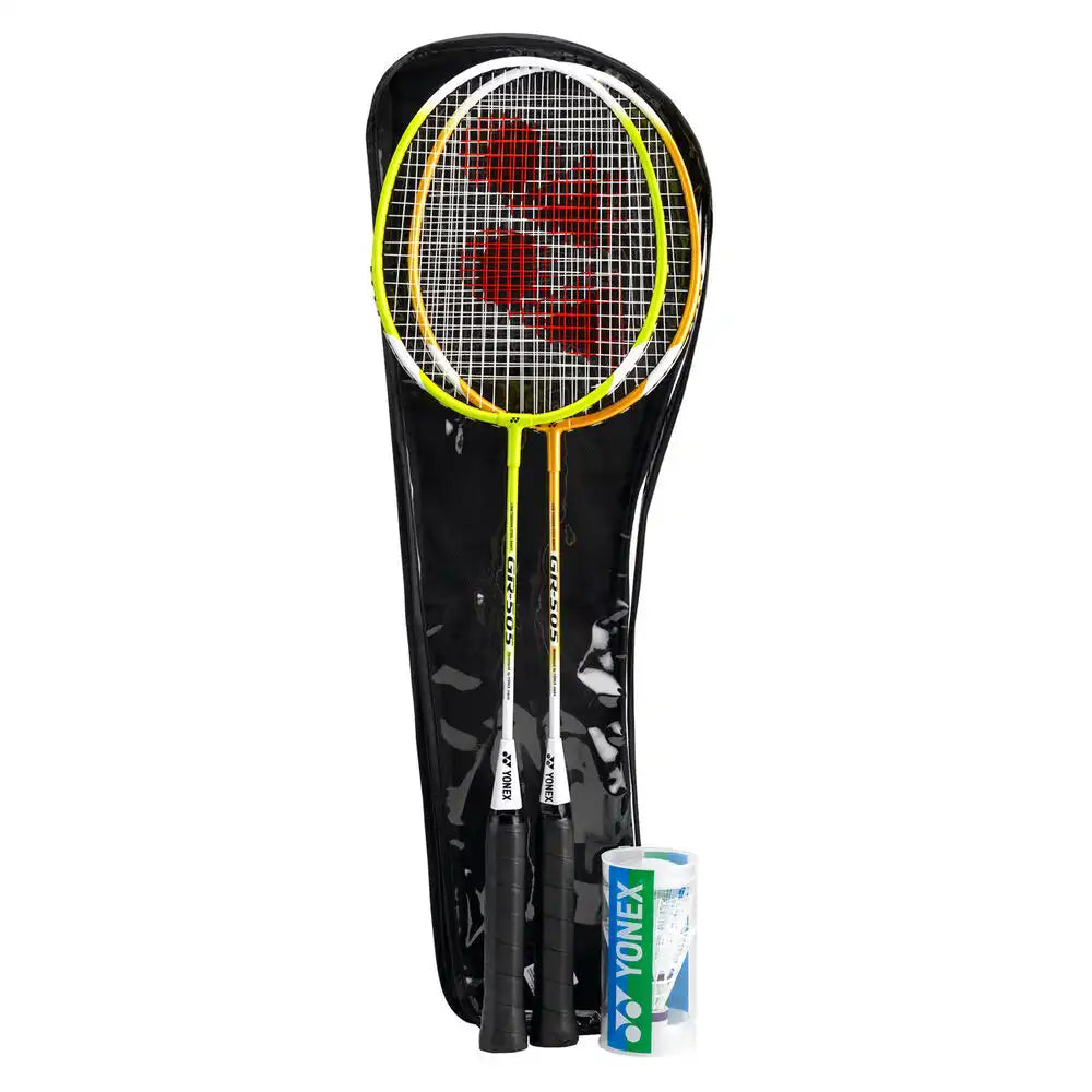 Yonex GR-505 Badminton Racquet - Set of 2-The Racquet Shop-Shop Online in UAE, Saudi Arabia, Kuwait, Oman, Bahrain and Qatar