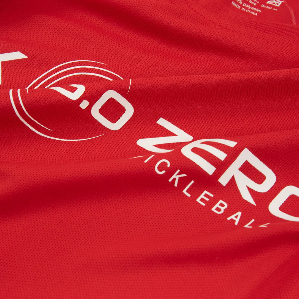 Six Zero Gem Pickleball Shirt - Ruby-The Racquet Shop-Shop Online in UAE, Saudi Arabia, Kuwait, Oman, Bahrain and Qatar