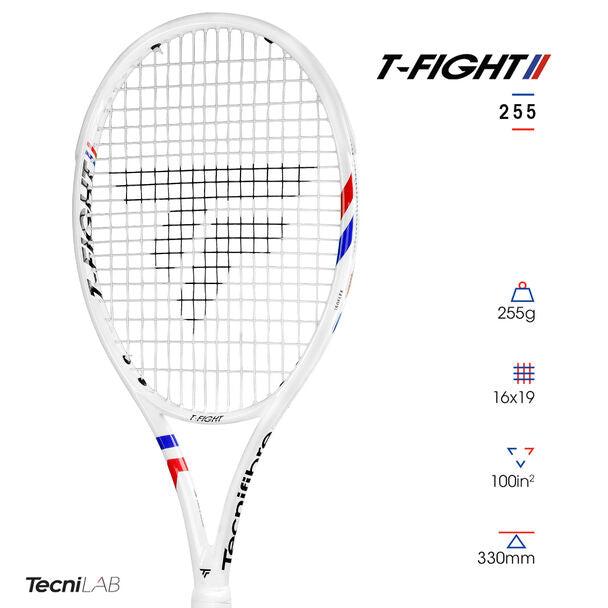 Tecnifibre T-FIGHT 255 Isoflex 2025 Tennis Racquet-The Racquet Shop-Shop Online in UAE, Saudi Arabia, Kuwait, Oman, Bahrain and Qatar