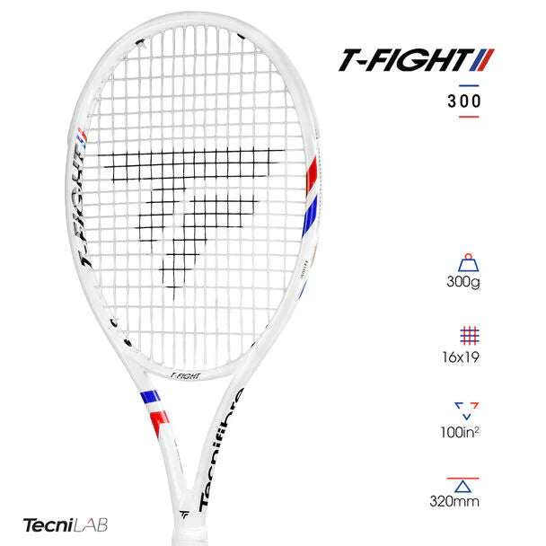 Tecnifibre T-FIGHT 300 Isoflex 2025 Tennis Racquet-The Racquet Shop-Shop Online in UAE, Saudi Arabia, Kuwait, Oman, Bahrain and Qatar