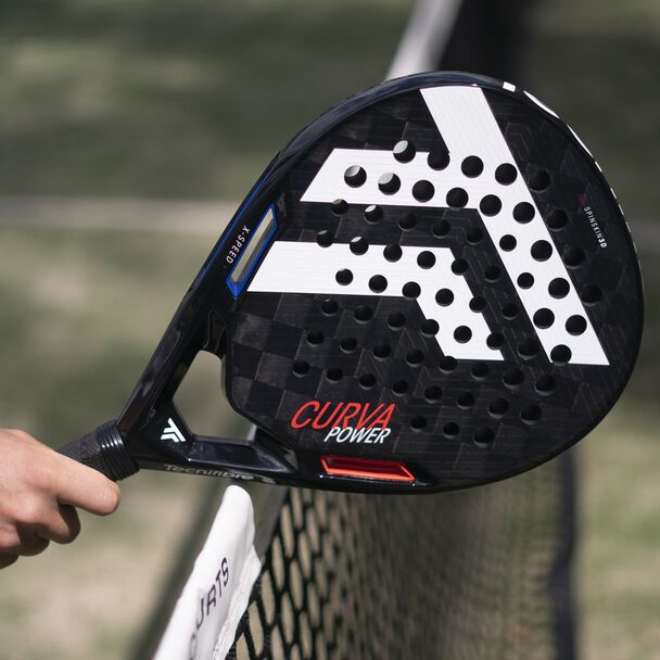 Tecnifibre Curva Power 2025 Padel Racquet-The Racquet Shop-Shop Online in UAE, Saudi Arabia, Kuwait, Oman, Bahrain and Qatar
