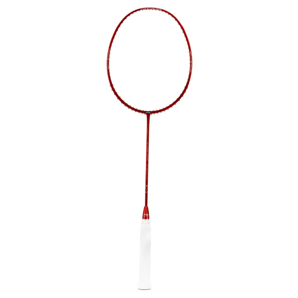 Li-Ning Xi-Phos X1 Badminton Racquet (Red/Silver)-The Racquet Shop-Shop Online in UAE, Saudi Arabia, Kuwait, Oman, Bahrain and Qatar