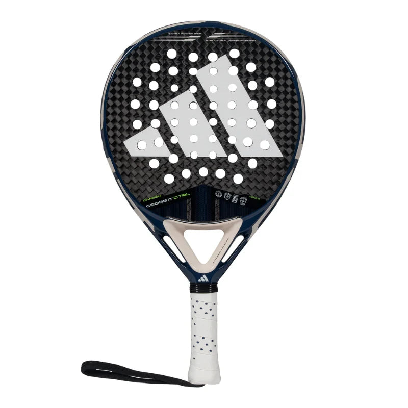 Adidas Cross It Carbon Ctrl 3.4 Padel Racquet (2025)-The Racquet Shop-Shop Online in UAE, Saudi Arabia, Kuwait, Oman, Bahrain and Qatar