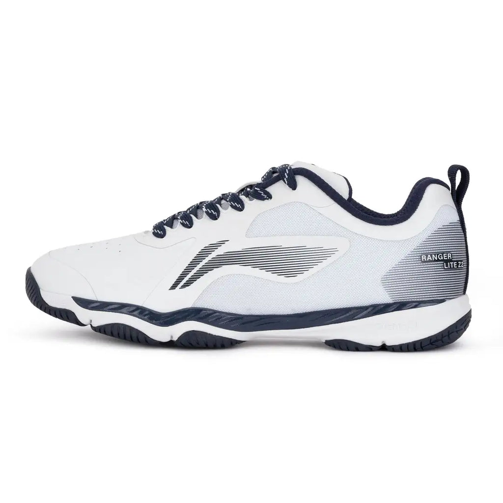 Li-Ning Ranger Lite Z2 Badminton Shoes - White/Navy-The Racquet Shop-Shop Online in UAE, Saudi Arabia, Kuwait, Oman, Bahrain and Qatar