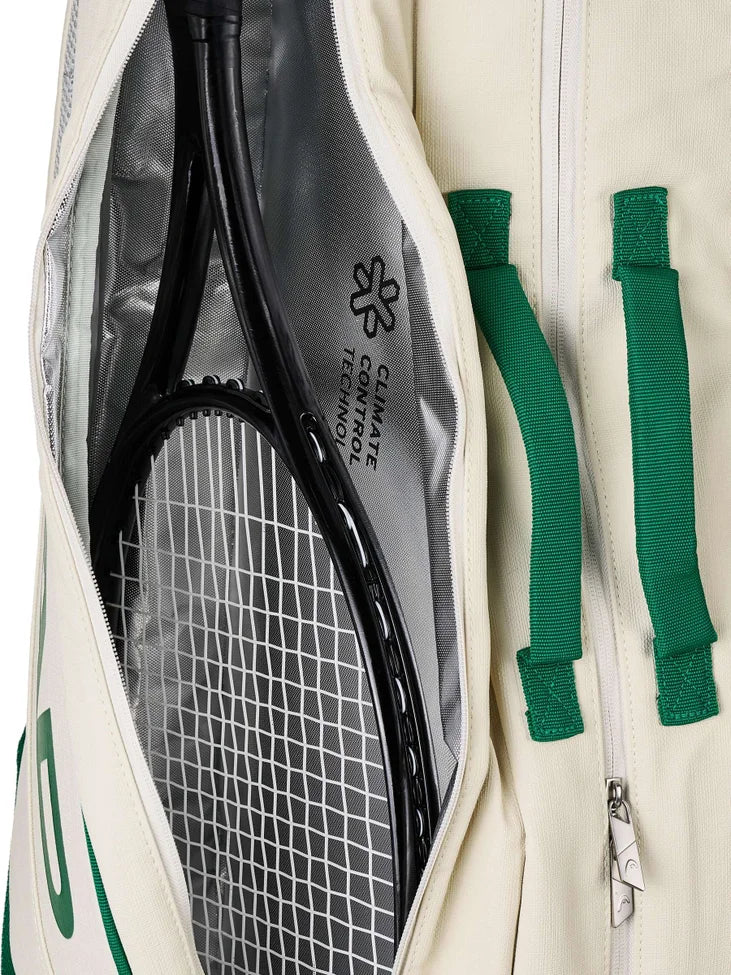 Head Arthur Ashe Racquet Bag (Limited Edition) – Large-The Racquet Shop-Shop Online in UAE, Saudi Arabia, Kuwait, Oman, Bahrain and Qatar