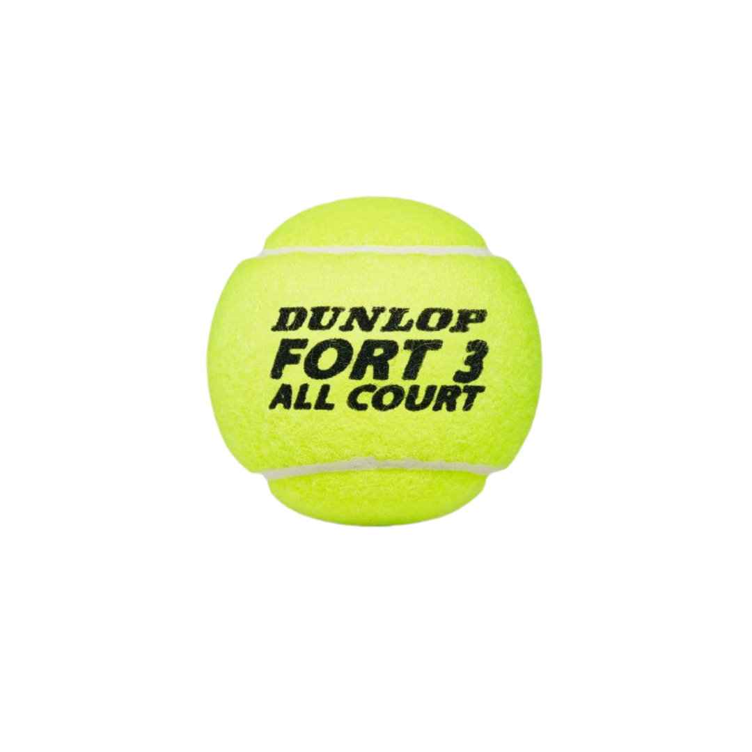 Dunlop Fort 3 All Court Tennis Balls-The Racquet Shop-Shop Online in UAE, Saudi Arabia, Kuwait, Oman, Bahrain and Qatar