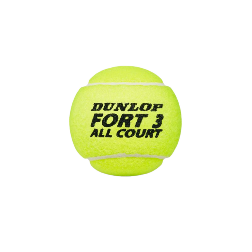 Dunlop Fort 3 All Court Tennis Balls-The Racquet Shop-Shop Online in UAE, Saudi Arabia, Kuwait, Oman, Bahrain and Qatar