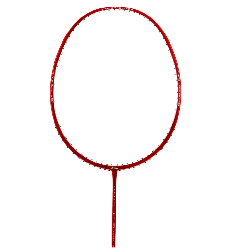 Li-Ning Xi-Phos X1 Badminton Racquet (Red/Silver)-The Racquet Shop-Shop Online in UAE, Saudi Arabia, Kuwait, Oman, Bahrain and Qatar