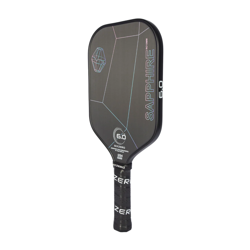 Six Zero Sapphire Pickleball Paddle-The Racquet Shop-Shop Online in UAE, Saudi Arabia, Kuwait, Oman, Bahrain and Qatar