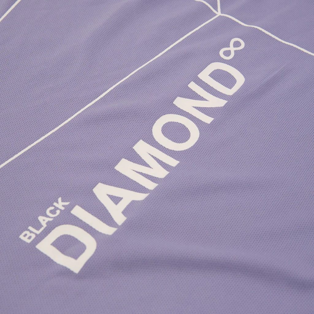 Six Zero Gem Pickleball Shirt Black Diamond - Amethyst-The Racquet Shop-Shop Online in UAE, Saudi Arabia, Kuwait, Oman, Bahrain and Qatar