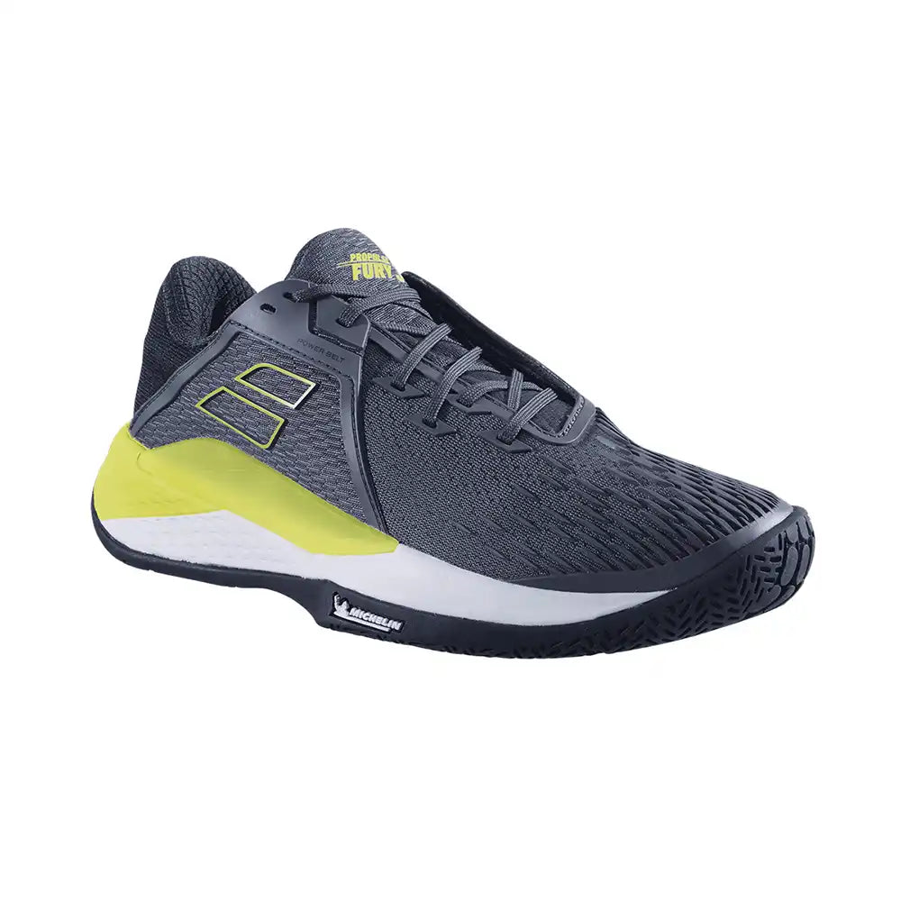 Babolat Propulse Fury All Court Men Tennis Shoes - Grey/Aero-The Racquet Shop-Shop Online in UAE, Saudi Arabia, Kuwait, Oman, Bahrain and Qatar