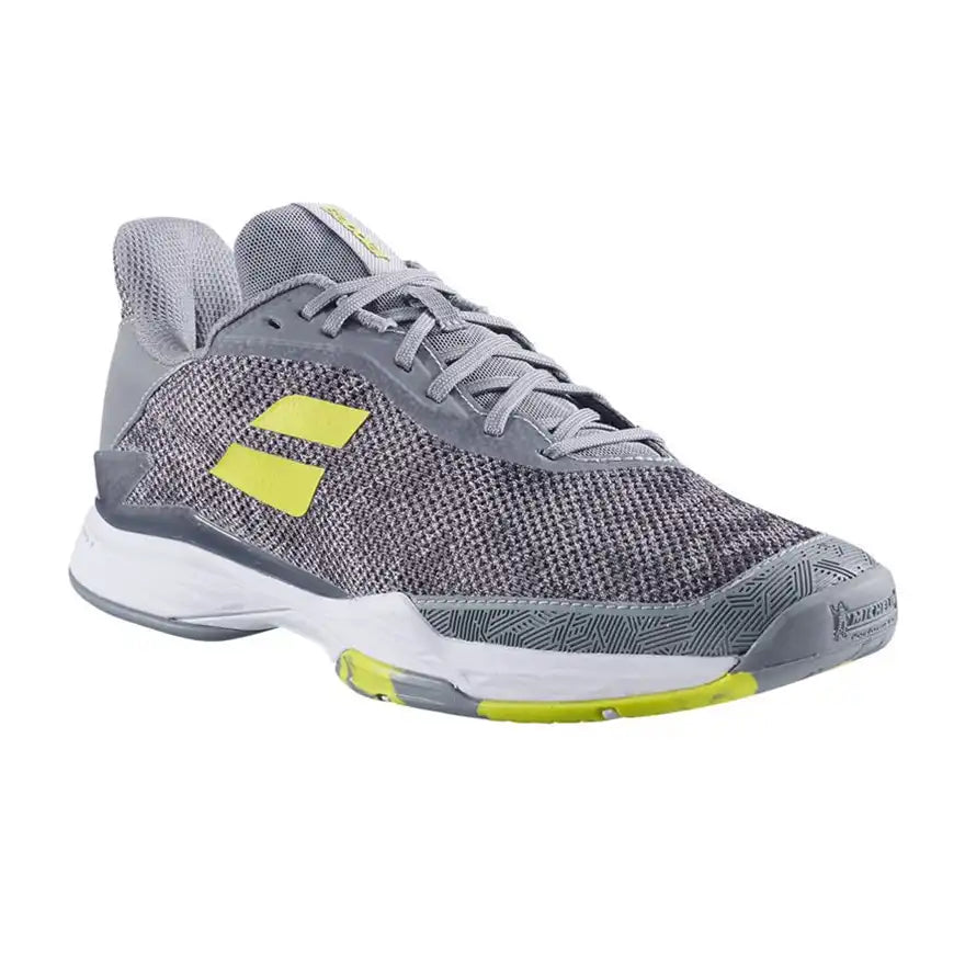 Babolat Jet Tere All Court Men Tennis Shoes - Grey/Aero-The Racquet Shop-Shop Online in UAE, Saudi Arabia, Kuwait, Oman, Bahrain and Qatar