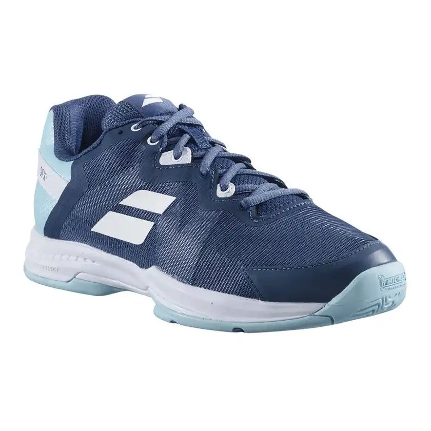 Babolat SFX3 All Court Women Tennis Shoes - Deep Dive Blue-The Racquet Shop-Shop Online in UAE, Saudi Arabia, Kuwait, Oman, Bahrain and Qatar