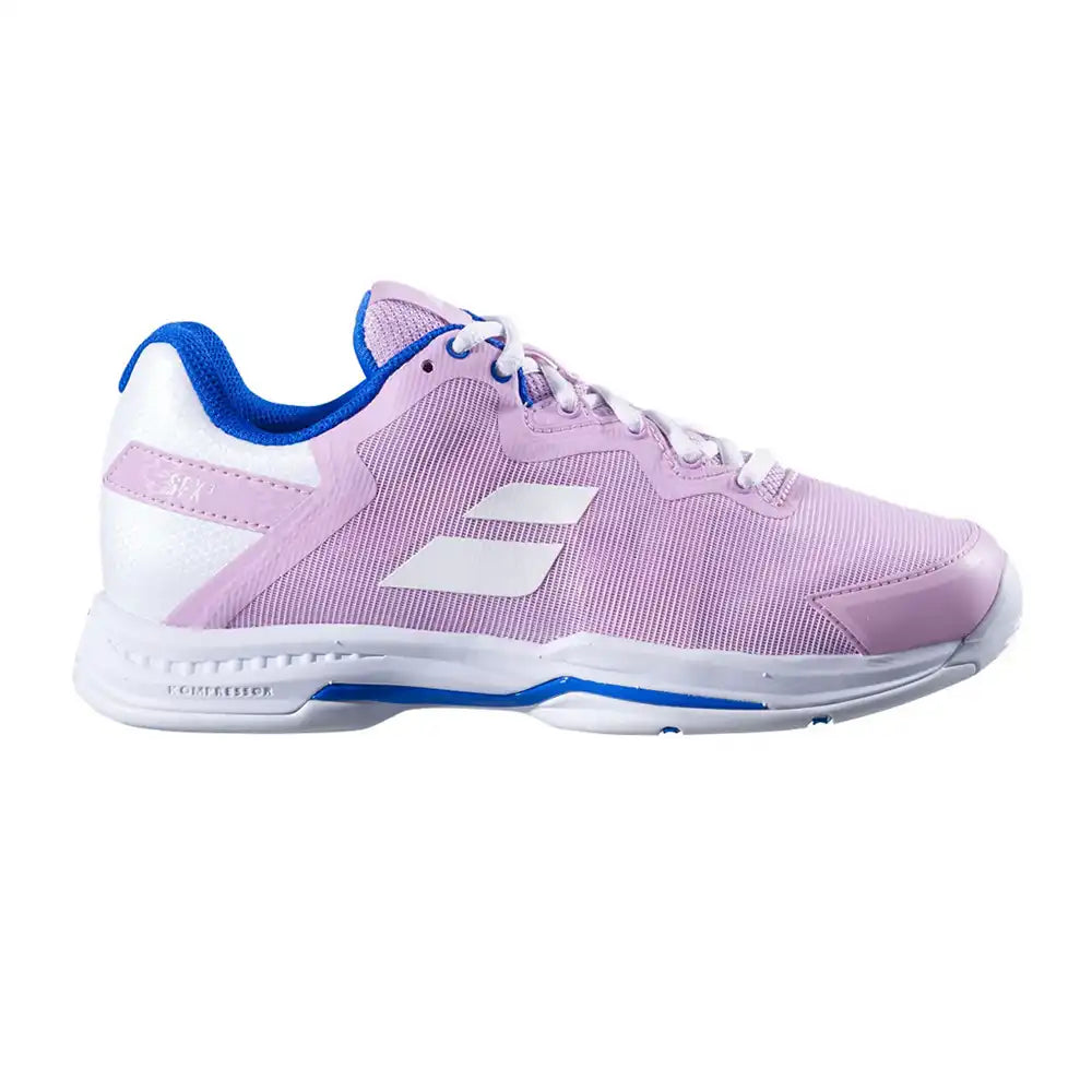 Babolat SFX3 All Court Women Tennis Shoes - Pink Lady-The Racquet Shop-Shop Online in UAE, Saudi Arabia, Kuwait, Oman, Bahrain and Qatar