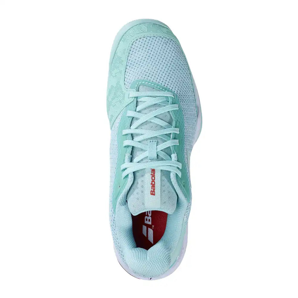 Babolat Jet Tere All Court Women Tennis Shoes - Yucca/White-The Racquet Shop-Shop Online in UAE, Saudi Arabia, Kuwait, Oman, Bahrain and Qatar