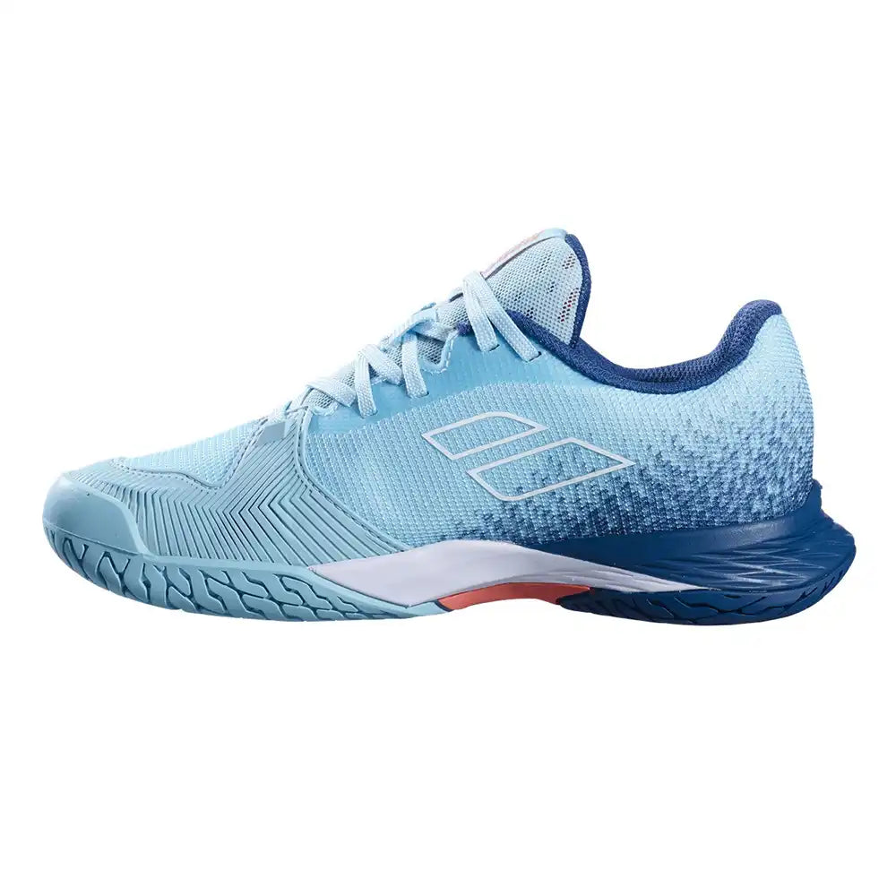 Babolat Jet Mach 3 All Court Junior Boy Tennis Shoes - Blue-The Racquet Shop-Shop Online in UAE, Saudi Arabia, Kuwait, Oman, Bahrain and Qatar