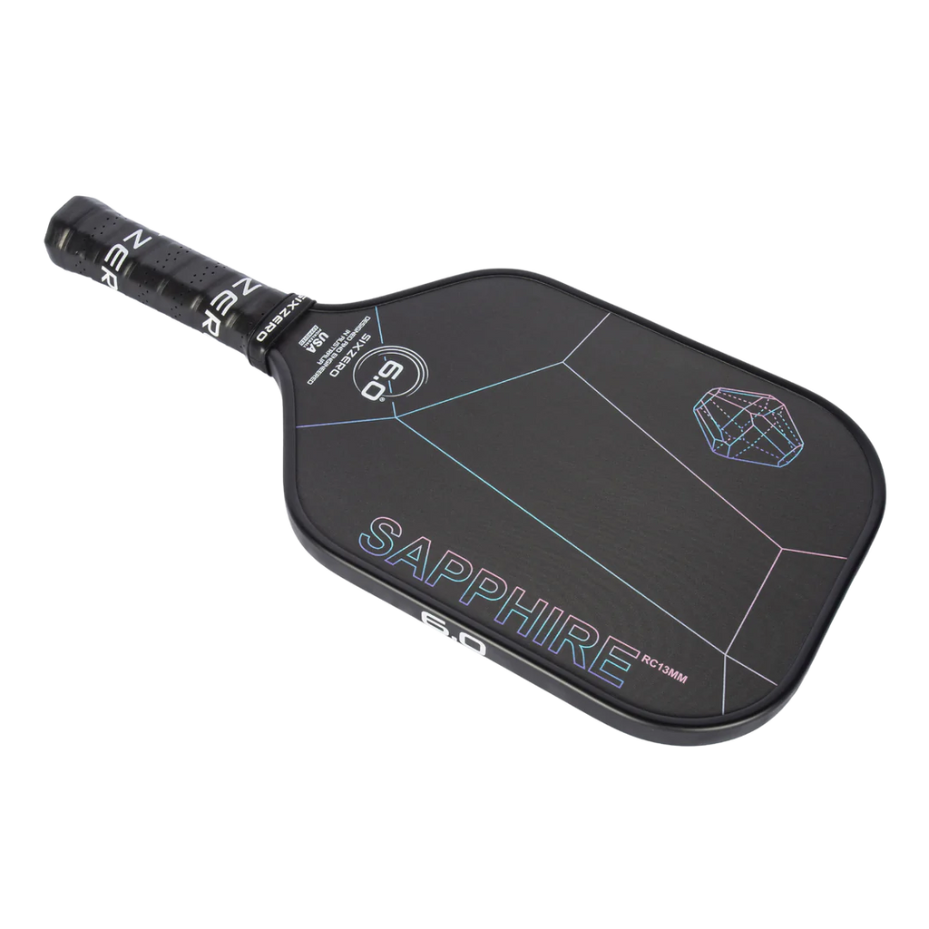 Six Zero Sapphire Pickleball Paddle-The Racquet Shop-Shop Online in UAE, Saudi Arabia, Kuwait, Oman, Bahrain and Qatar