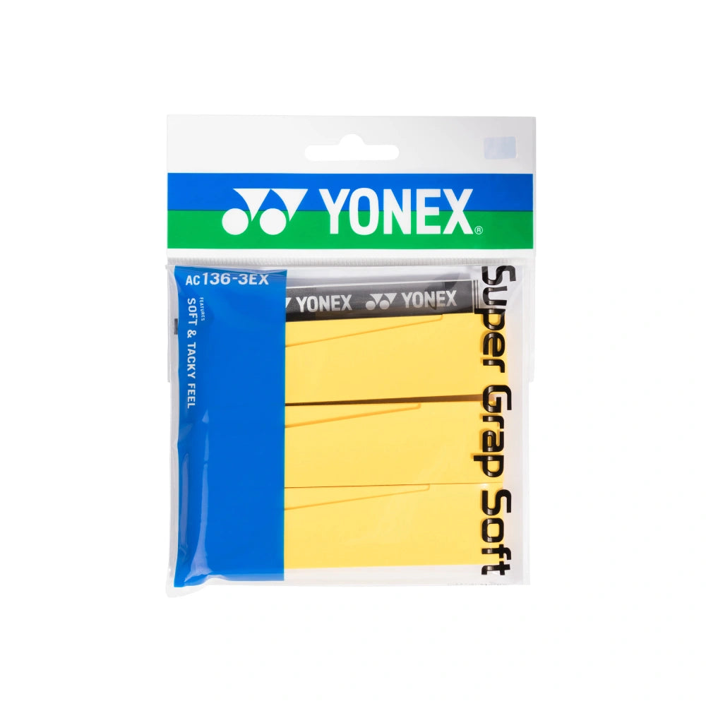 Yonex Super Grap Soft AC136-3EX-The Racquet Shop-Shop Online in UAE, Saudi Arabia, Kuwait, Oman, Bahrain and Qatar