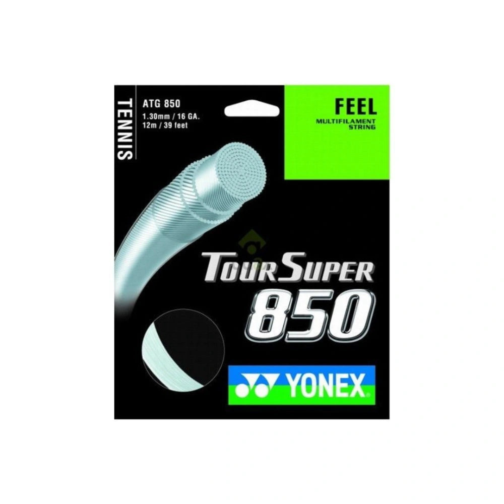 Yonex ATG 850 Tour Super 850 Pro String – White-The Racquet Shop-Shop Online in UAE, Saudi Arabia, Kuwait, Oman, Bahrain and Qatar