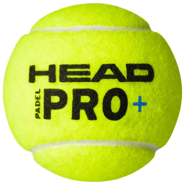 3B HEAD® Padel Pro + Can – 3 Balls-The Racquet Shop-Shop Online in UAE, Saudi Arabia, Kuwait, Oman, Bahrain and Qatar