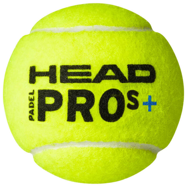 3B HEAD® Padel Pro S+ Can – 3 Balls-The Racquet Shop-Shop Online in UAE, Saudi Arabia, Kuwait, Oman, Bahrain and Qatar