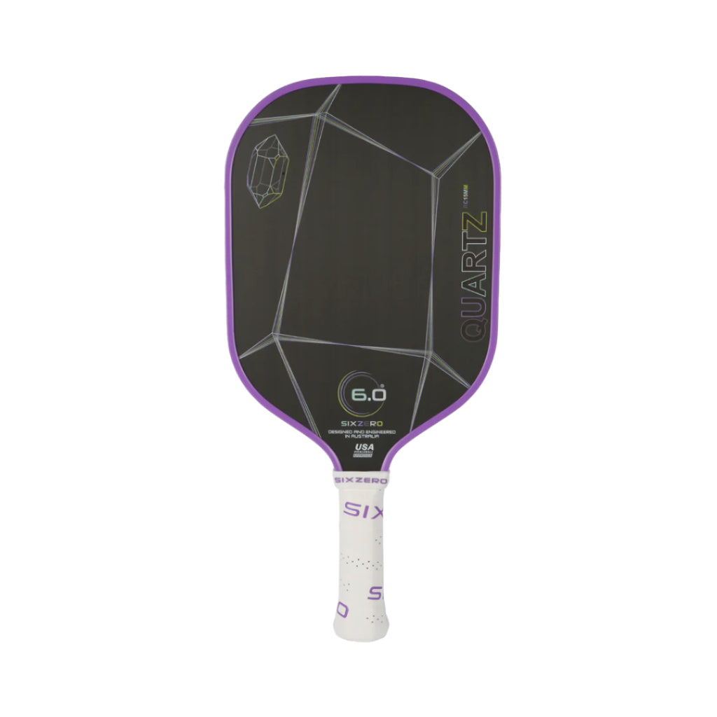 Six Zero Quartz Pickleball Paddle-The Racquet Shop-Shop Online in UAE, Saudi Arabia, Kuwait, Oman, Bahrain and Qatar