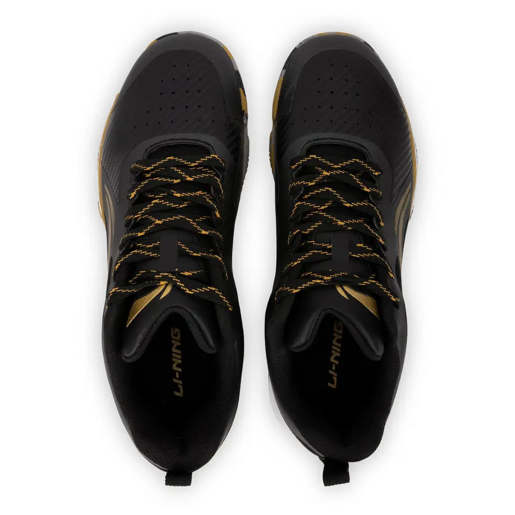 Li-Ning Ranger Lite Z2 Badminton Shoes - Black/Gold-The Racquet Shop-Shop Online in UAE, Saudi Arabia, Kuwait, Oman, Bahrain and Qatar