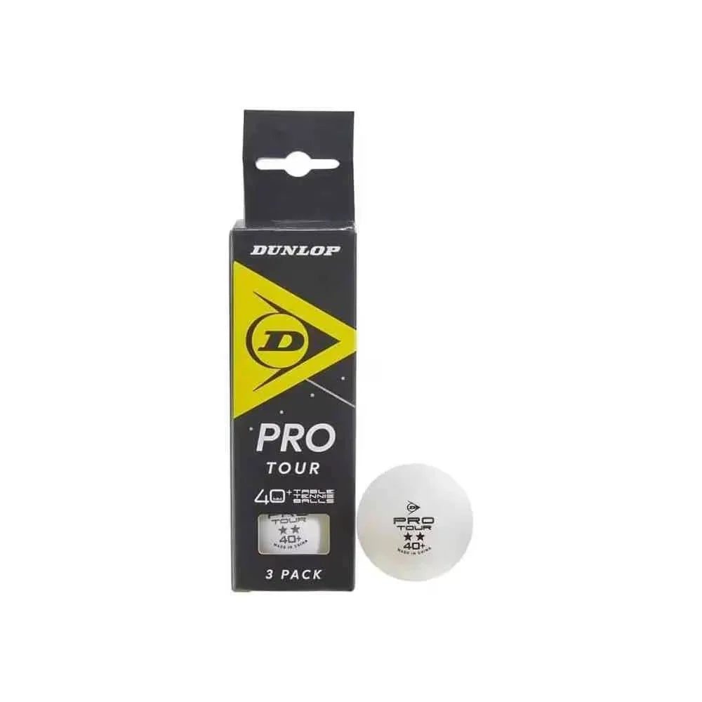 Dunlop 40+ Pro Tour Table Tennis Balls-The Racquet Shop-Shop Online in UAE, Saudi Arabia, Kuwait, Oman, Bahrain and Qatar