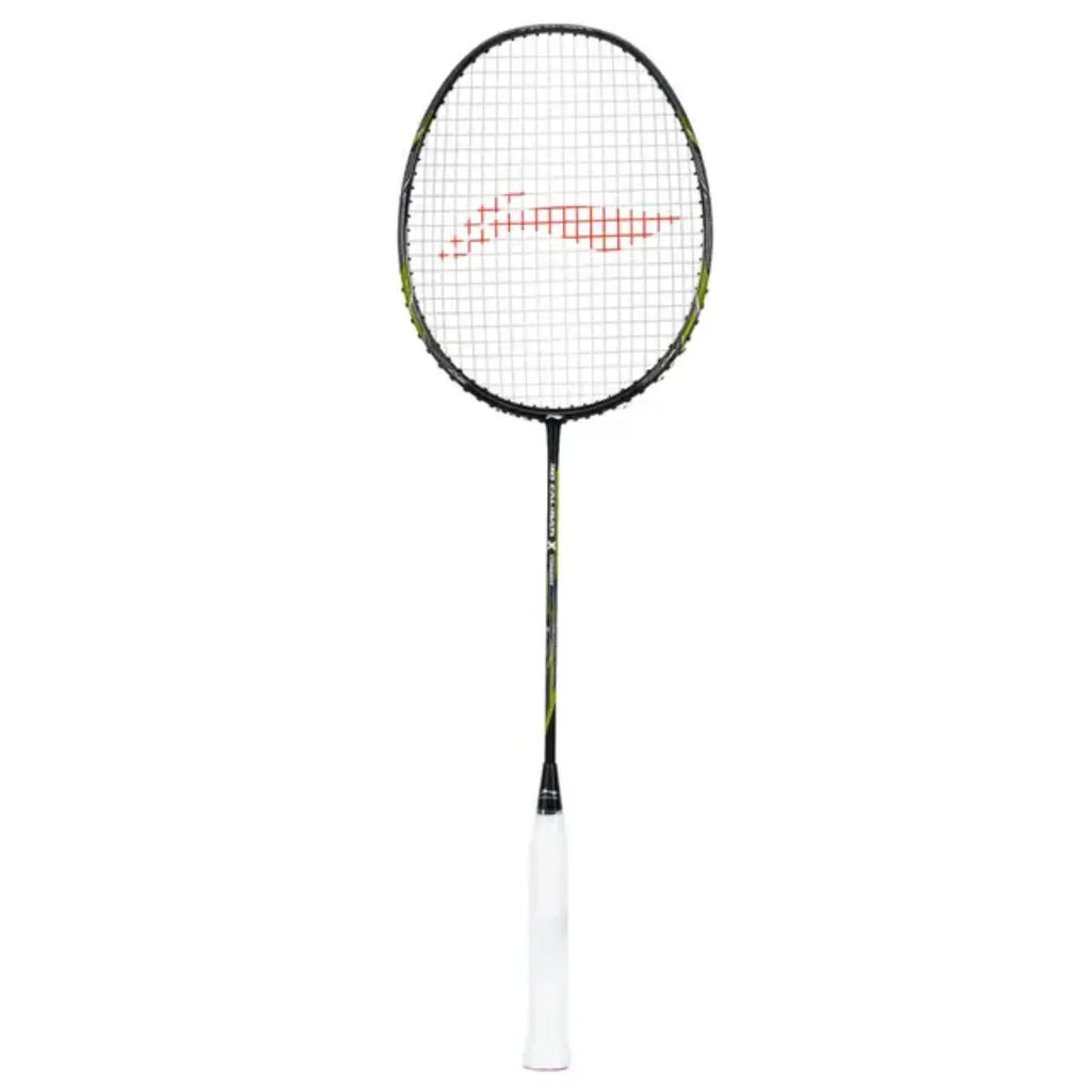 Li-Ning 3D Calibar X Combat Badminton Raquet (Black/Lime)-The Racquet Shop-Shop Online in UAE, Saudi Arabia, Kuwait, Oman, Bahrain and Qatar