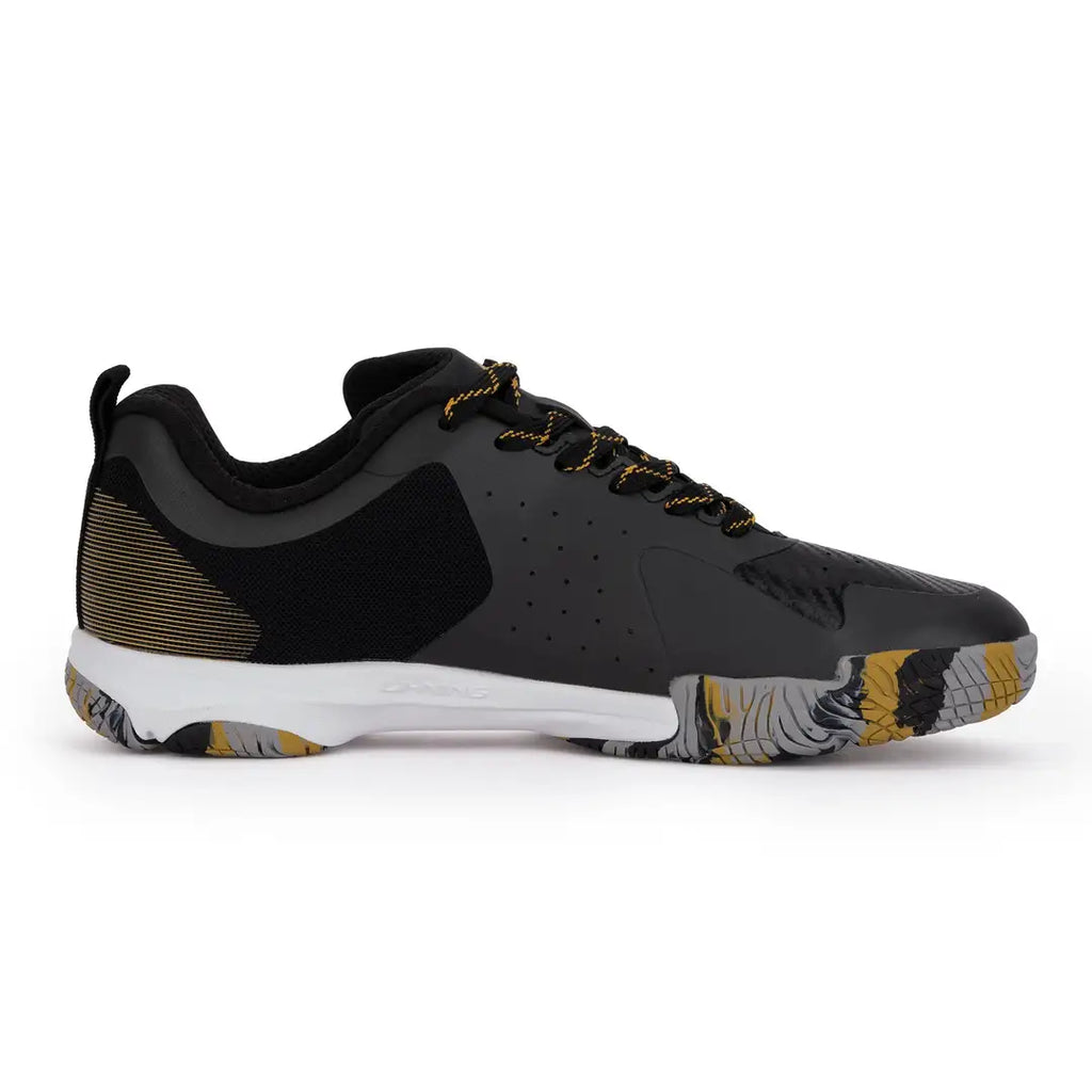 Li-Ning Ranger Lite Z2 Badminton Shoes - Black/Gold-The Racquet Shop-Shop Online in UAE, Saudi Arabia, Kuwait, Oman, Bahrain and Qatar