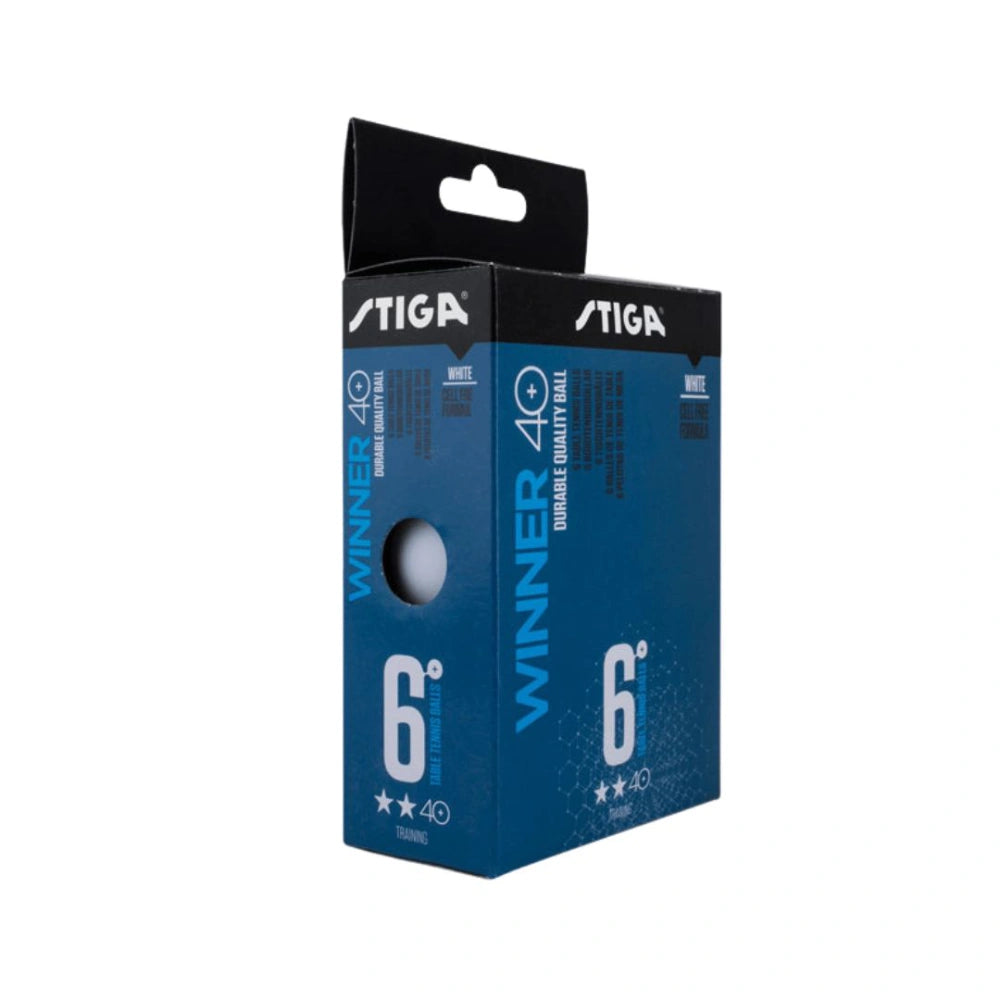 Stiga TT Balls Winner White-The Racquet Shop-Shop Online in UAE, Saudi Arabia, Kuwait, Oman, Bahrain and Qatar