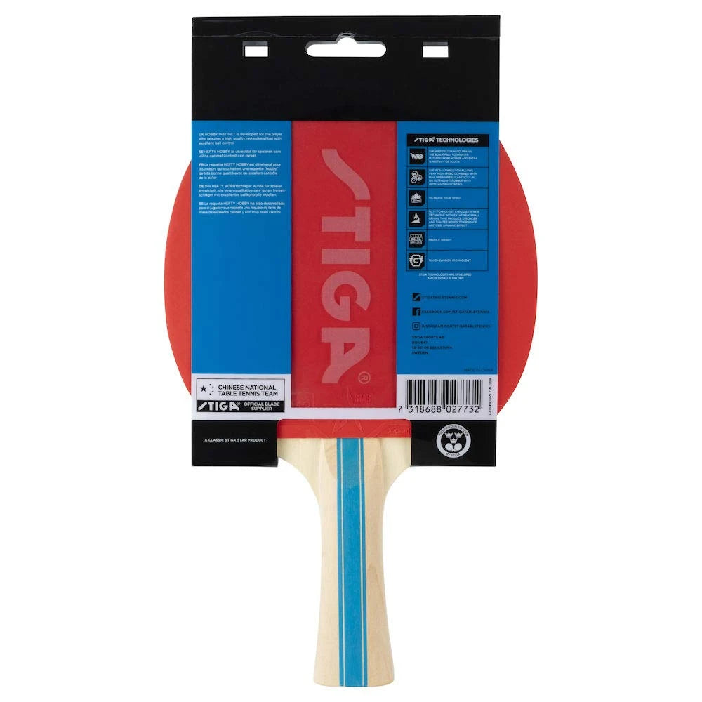 Stiga TT Bat Hobby Cybershape and Instinct-The Racquet Shop-Shop Online in UAE, Saudi Arabia, Kuwait, Oman, Bahrain and Qatar