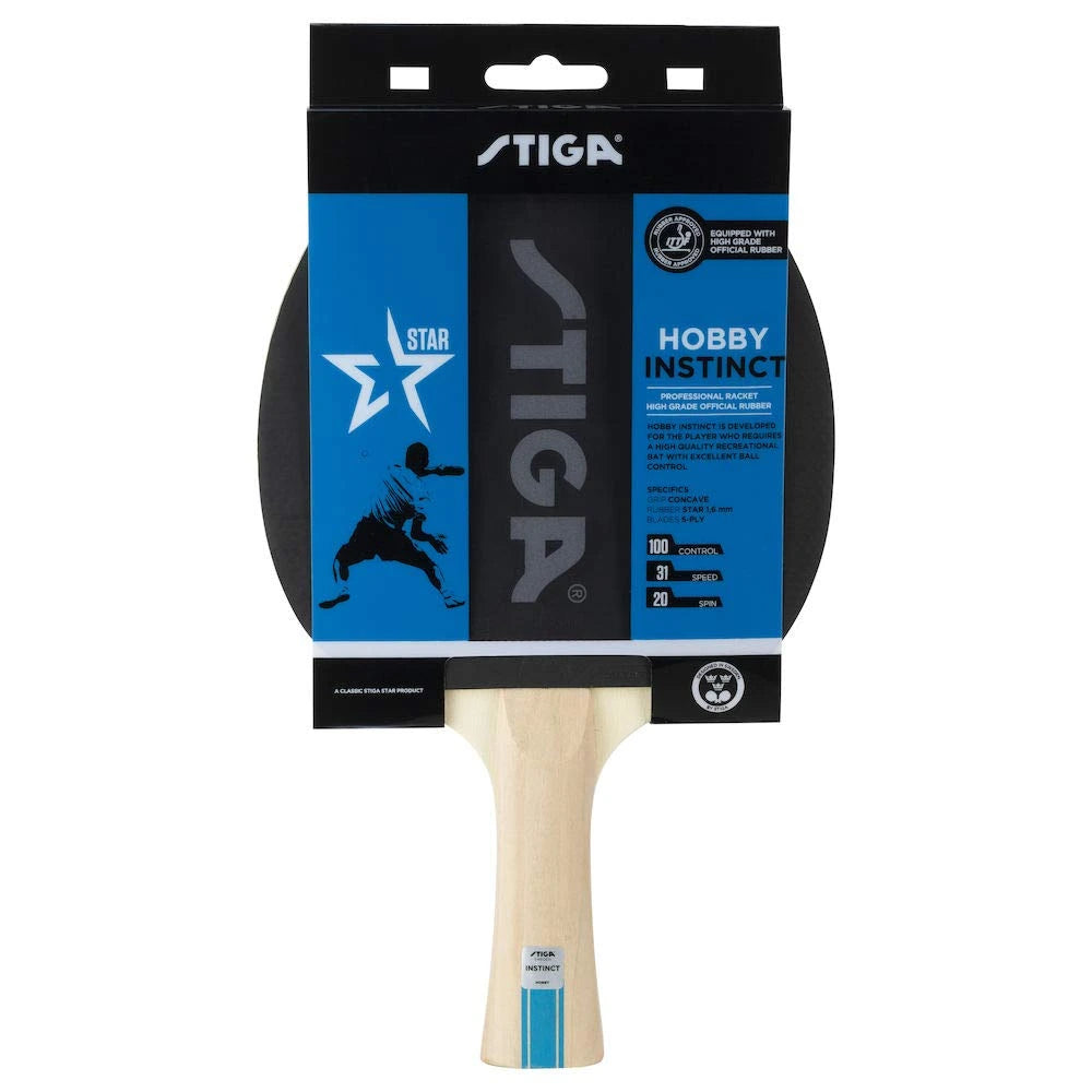 Stiga TT Bat Hobby Cybershape and Instinct-The Racquet Shop-Shop Online in UAE, Saudi Arabia, Kuwait, Oman, Bahrain and Qatar