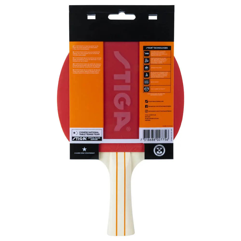 Stiga Evolve 1-Star/ Blaze Table Tennis Rackets-The Racquet Shop-Shop Online in UAE, Saudi Arabia, Kuwait, Oman, Bahrain and Qatar
