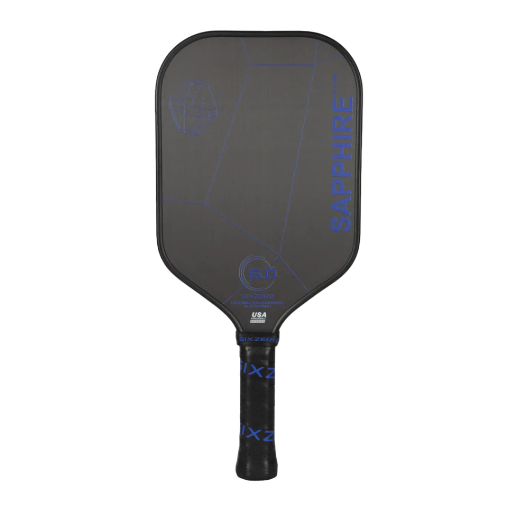 Six Zero Sapphire Pickleball Paddle-The Racquet Shop-Shop Online in UAE, Saudi Arabia, Kuwait, Oman, Bahrain and Qatar