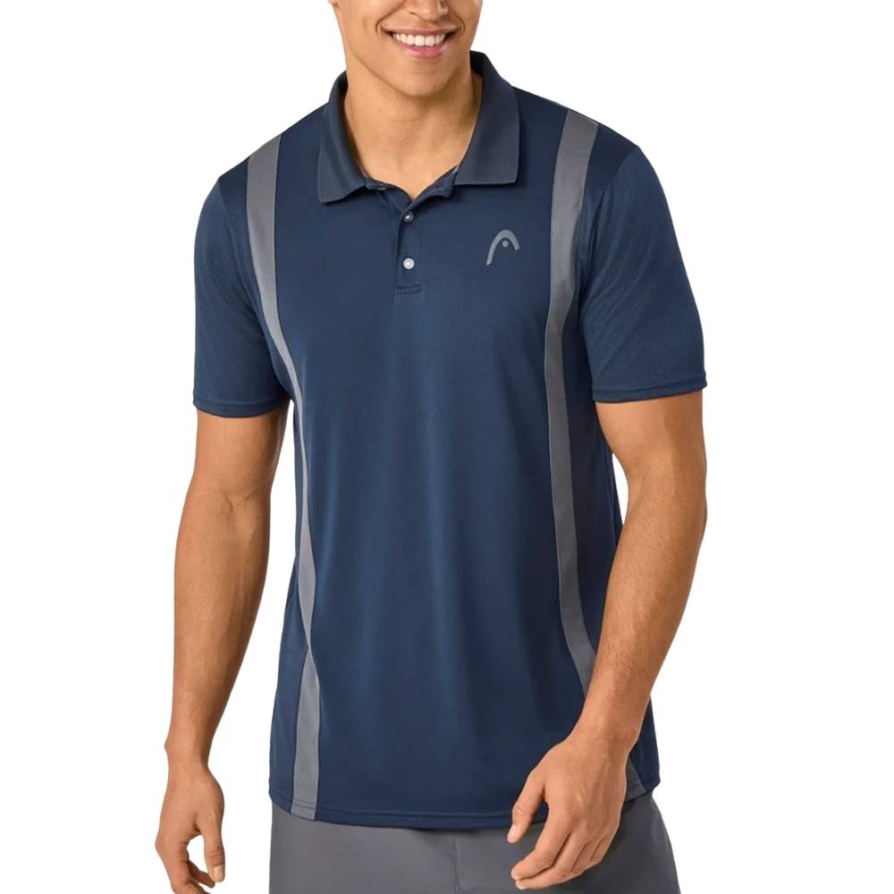 Head Club 25 TECH Polo Shirt Men-The Racquet Shop-Shop Online in UAE, Saudi Arabia, Kuwait, Oman, Bahrain and Qatar