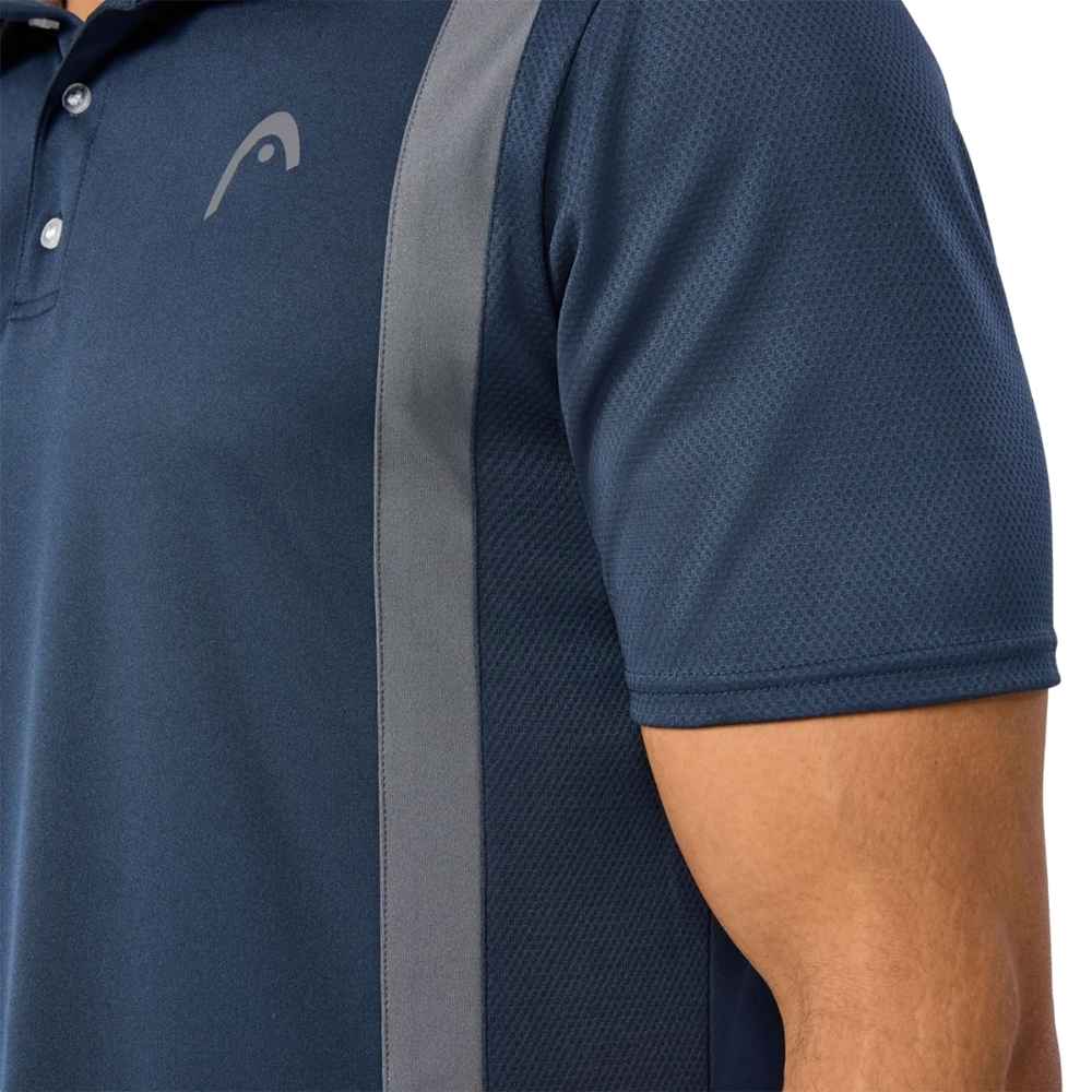 Head Club 25 TECH Polo Shirt Men-The Racquet Shop-Shop Online in UAE, Saudi Arabia, Kuwait, Oman, Bahrain and Qatar