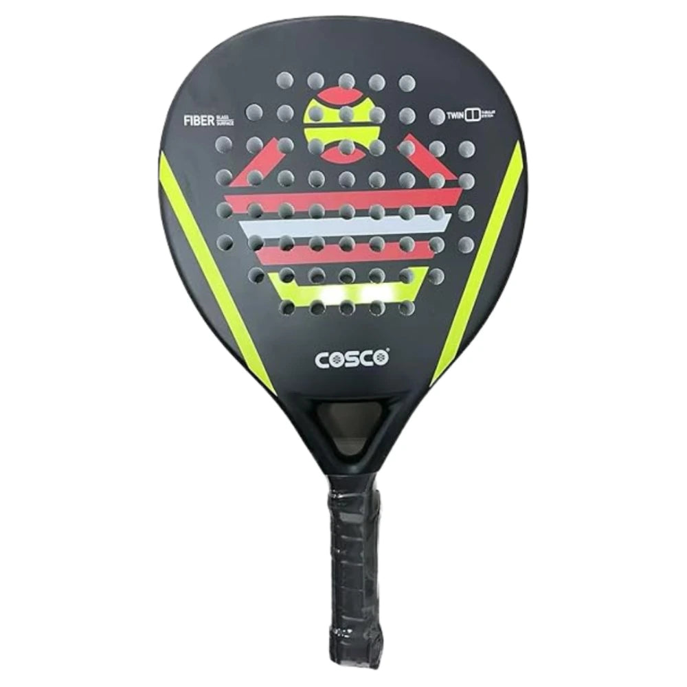 COSCO Padel Racquet - Carbon Black-The Racquet Shop-Shop Online in UAE, Saudi Arabia, Kuwait, Oman, Bahrain and Qatar
