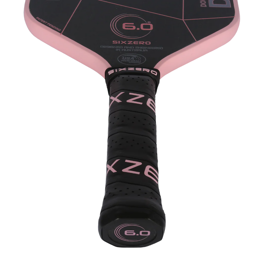 Six Zero Infinity Edgeless Double Black Diamond Control Pickleball Paddle-The Racquet Shop-Shop Online in UAE, Saudi Arabia, Kuwait, Oman, Bahrain and Qatar