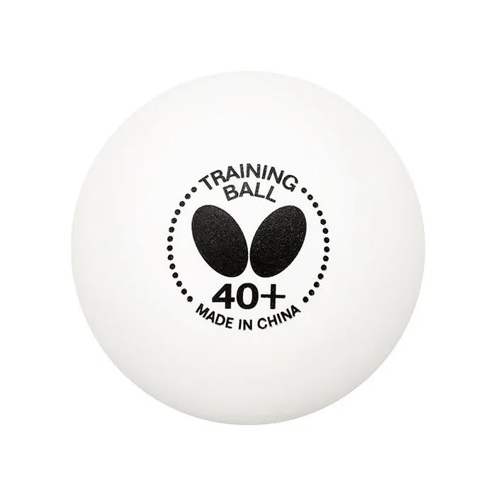 Butterfly Table Tennis Training Ball 40+ (Box of 120)-The Racquet Shop-Shop Online in UAE, Saudi Arabia, Kuwait, Oman, Bahrain and Qatar