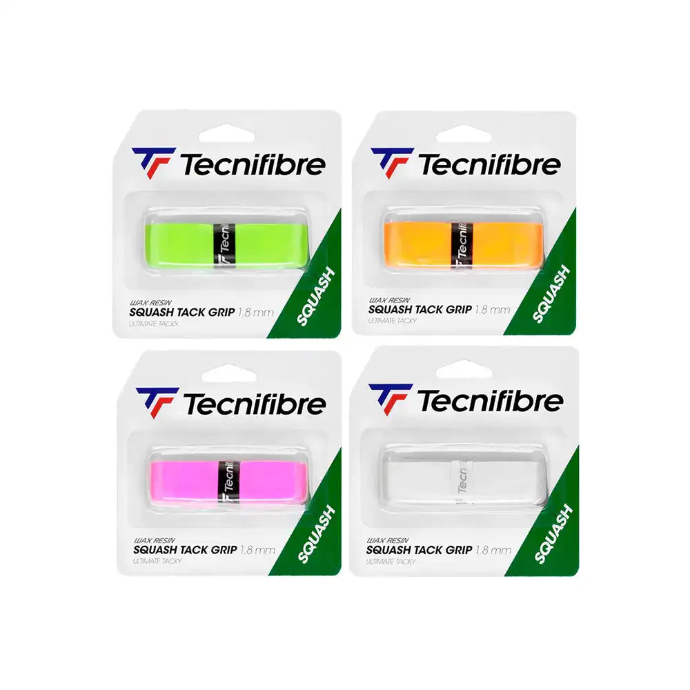 Tecnifibre Squash Tack Grip - Assorted-The Racquet Shop-Shop Online in UAE, Saudi Arabia, Kuwait, Oman, Bahrain and Qatar