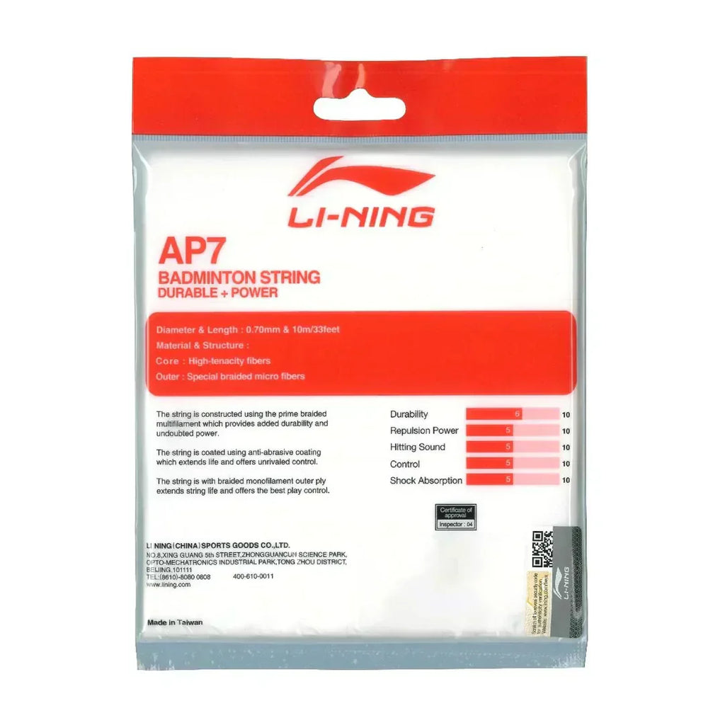 Li-Ning AP-7 Badminton String-The Racquet Shop-Shop Online in UAE, Saudi Arabia, Kuwait, Oman, Bahrain and Qatar