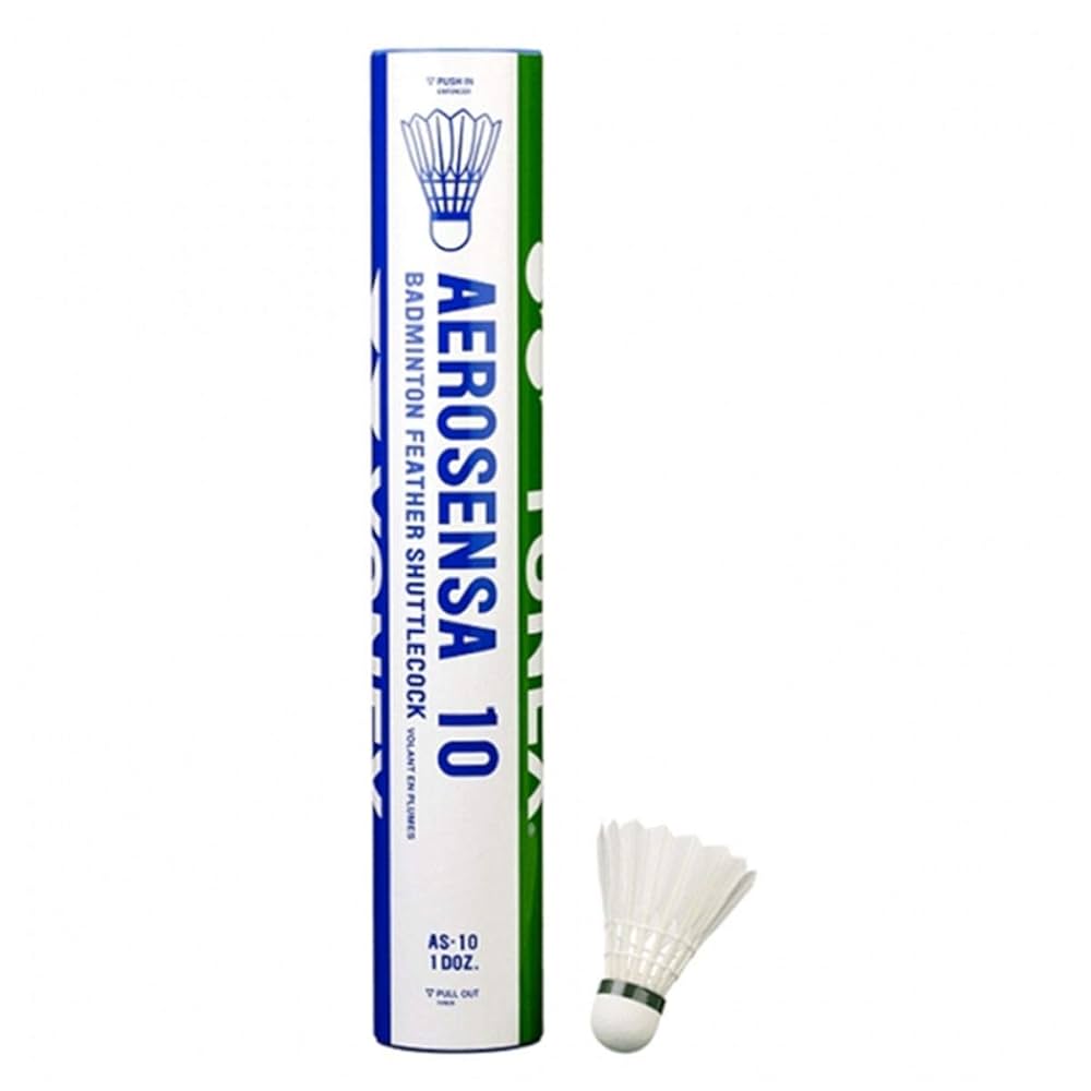 Yonex Aerosensa 10 (AS-10) Goose Feather Shuttlecocks-The Racquet Shop-Shop Online in UAE, Saudi Arabia, Kuwait, Oman, Bahrain and Qatar