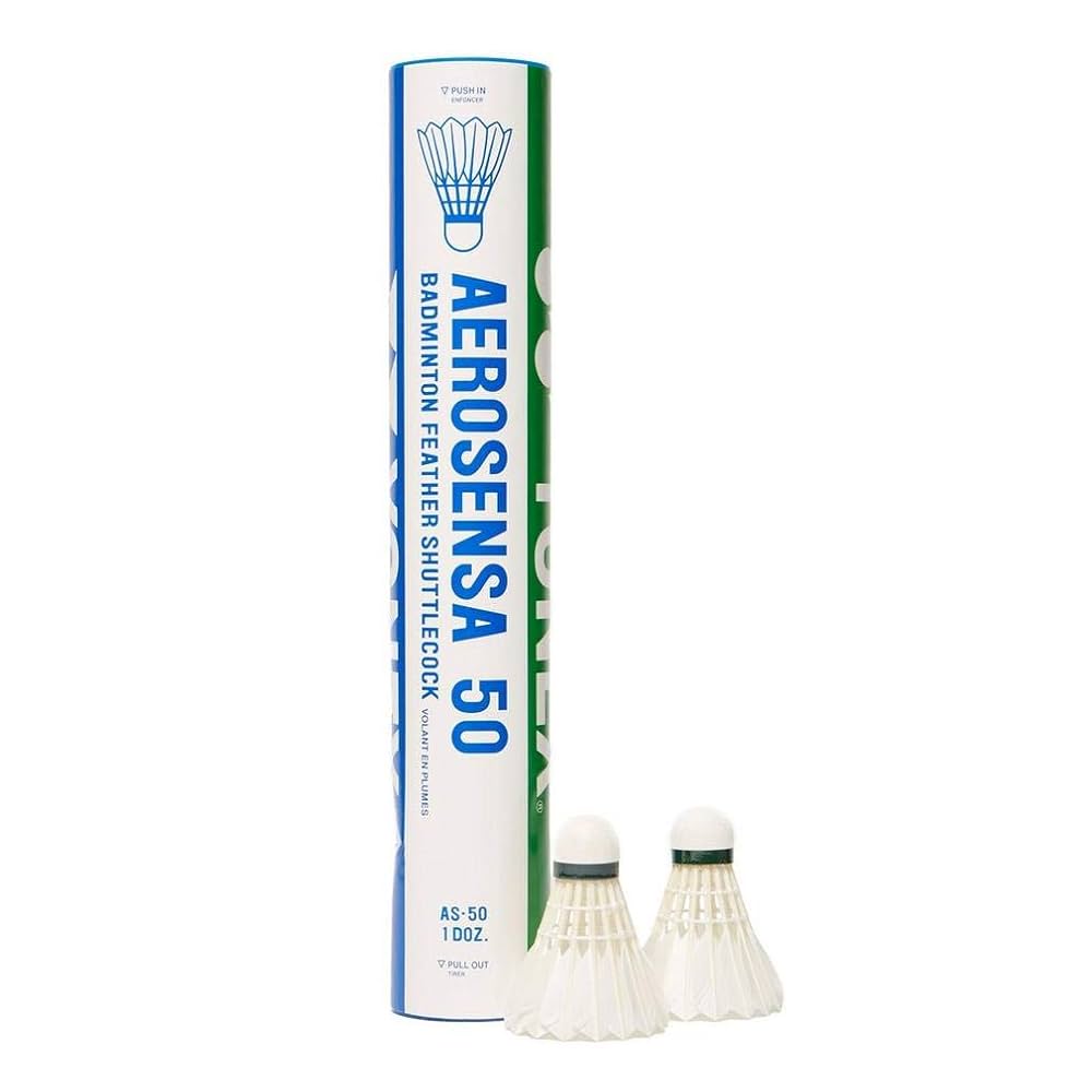 Yonex Aerosensa 50 (AS-50) Goose Feather Shuttlecocks-The Racquet Shop-Shop Online in UAE, Saudi Arabia, Kuwait, Oman, Bahrain and Qatar