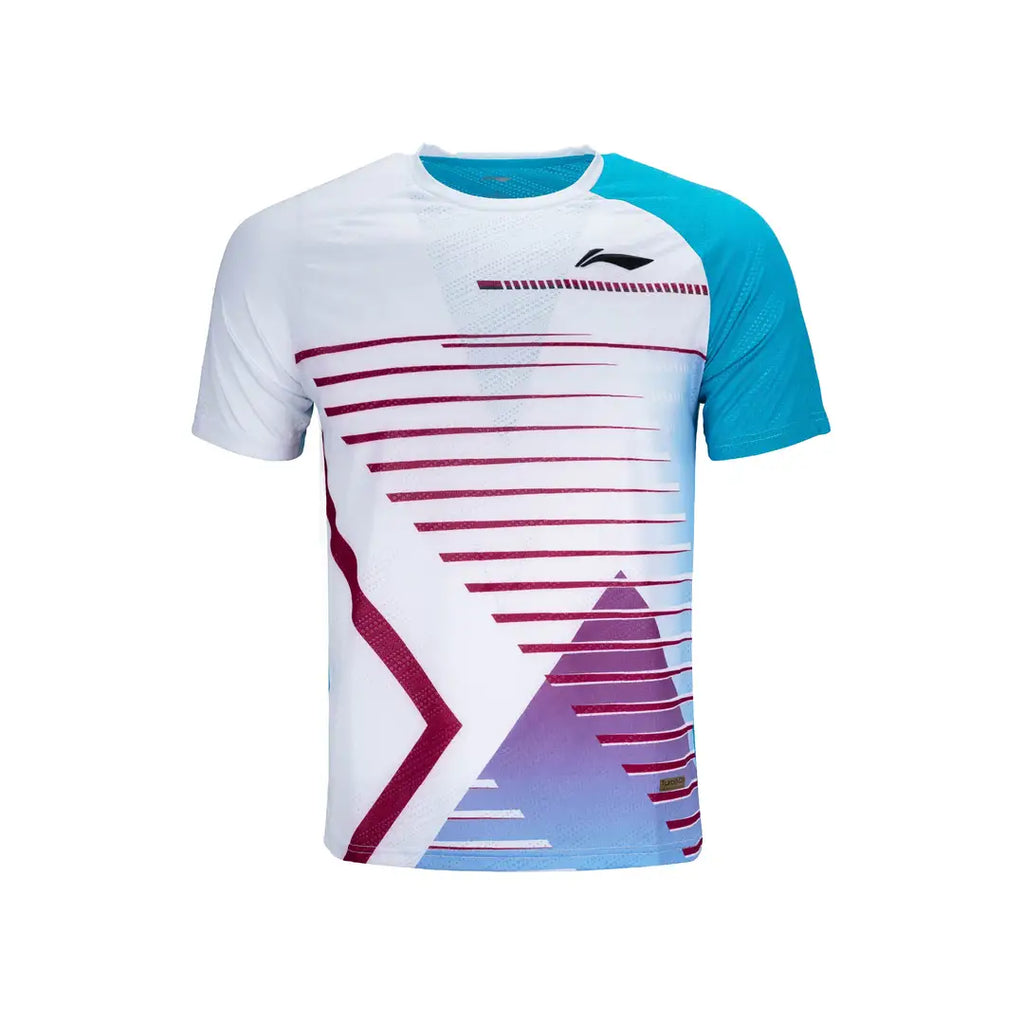 Li-Ning Slash T-Shirt-The Racquet Shop-Shop Online in UAE, Saudi Arabia, Kuwait, Oman, Bahrain and Qatar